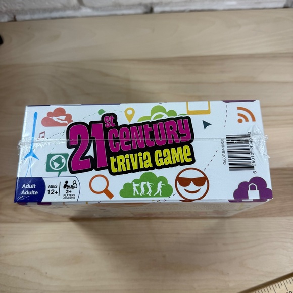 21st Century Trivia Game-1200 Trivia Questions for 2 or more players NEW, Sealed - Picture 3 of 6